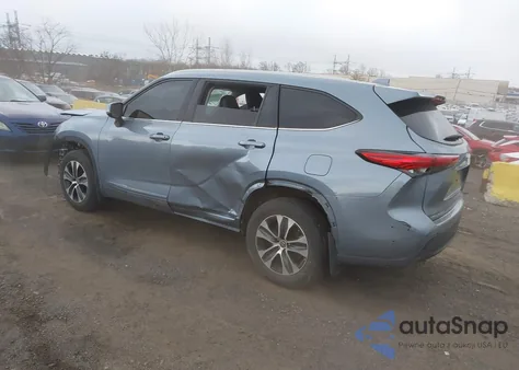 2022 Toyota Highlander Xle from USA, damaged, VIN 5TDHZRBH6NS193727